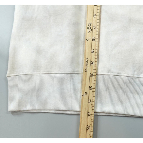 LACAUSA Sweatshirt Small Gray Tie Dye WARRIOR Graphic Fleece Comfy Boho - Picture 7 of 9